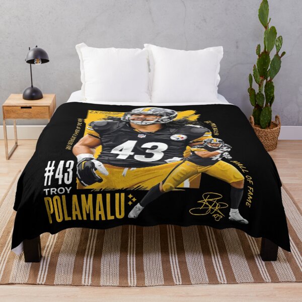 Item preview, Pittsburgh Steelers No 43 Troy Polamalu Graphic designed and sold by lightylegal.