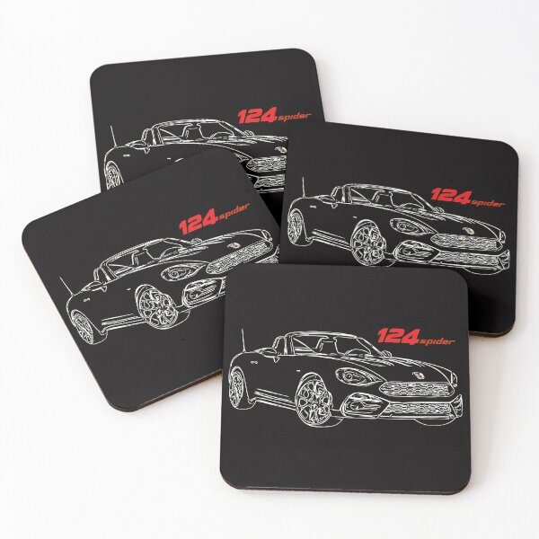 Item preview, Línea descapotables Red 124 Spider designed and sold by Lagoart.