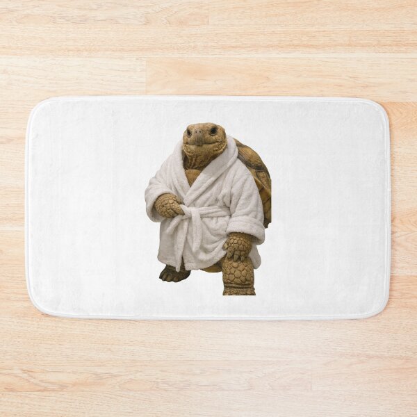 Item preview, Sulcata Tortoise Plush Bathrobe designed and sold by Sillytoe.