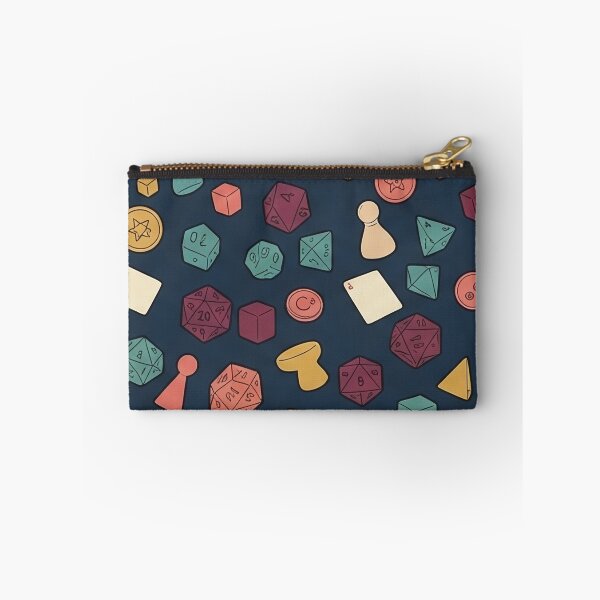 Item preview, Colorful Polyhedral Dice Pattern designed and sold by SassyArtistry.