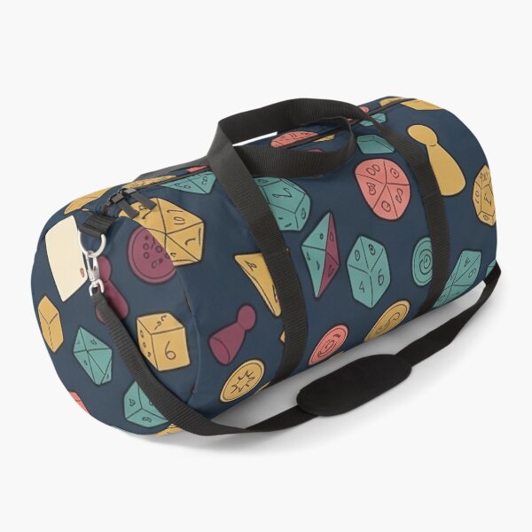 Item preview, Colorful Polyhedral Dice Pattern designed and sold by SassyArtistry.