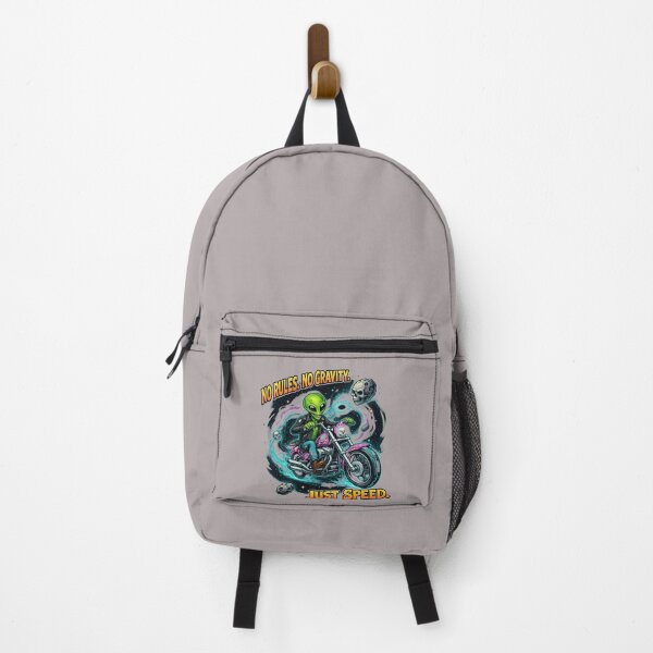 Item preview, Alien Biker No Rules No Gravity Just Speed-54 designed and sold by RikeMarroquin.