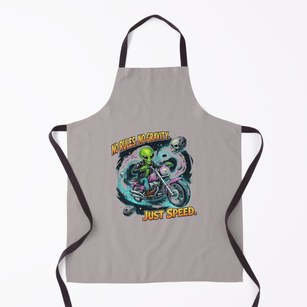 Item preview, Alien Biker No Rules No Gravity Just Speed-54 designed and sold by RikeMarroquin.