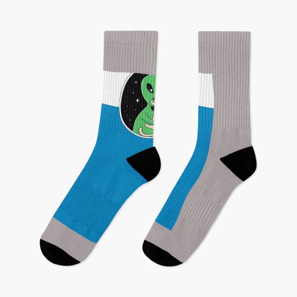 Item preview, Alien Hugging Grumpy Cat Space Design Sticker-71 designed and sold by RikeMarroquin.