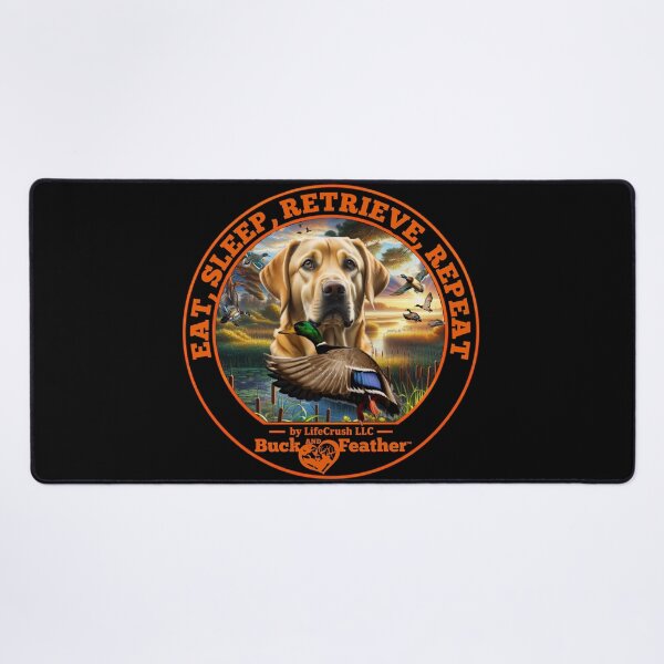 Item preview, Yellow Labrador and Mallard Duck Hunting designed and sold by LifeCrush.