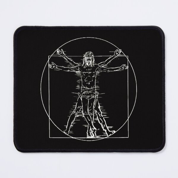 Item preview, Jesus Vitruvian Man Chalkboard designed and sold by Lagoart.