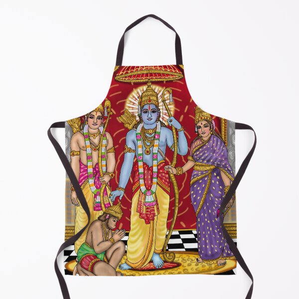 Item preview, Lord Rama Court Digital Drawing | Ram Darbar Hindu Deity Artwork designed and sold by Harshit_Digital_Arts.