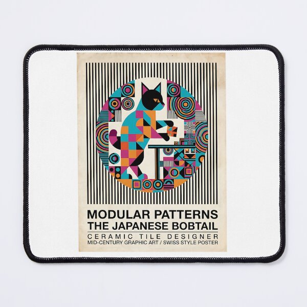 Item preview, Japanese Bobtail Tile Artist designed and sold by PictoVibe.