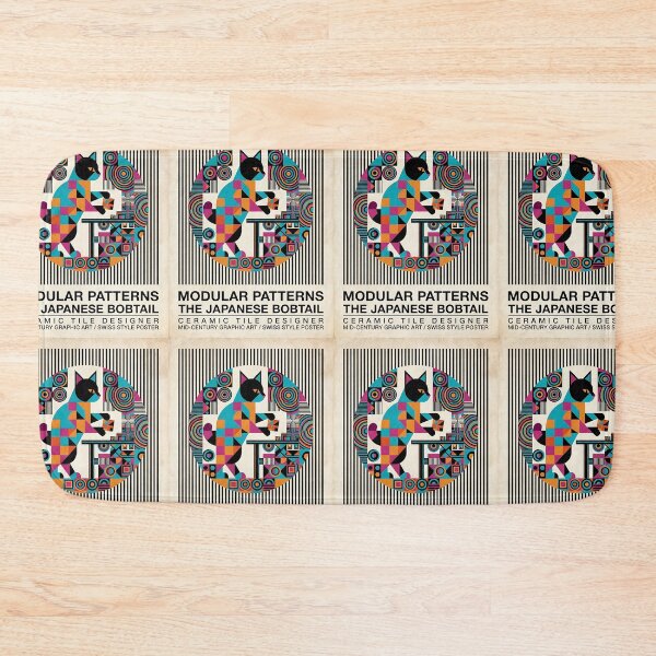 Item preview, Japanese Bobtail Tile Artist designed and sold by PictoVibe.