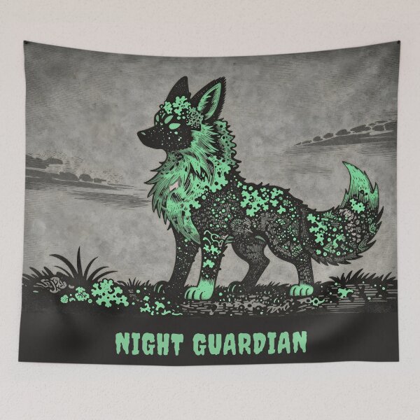 Item preview, Glowing Night Guardian designed and sold by John-NW-Shop.