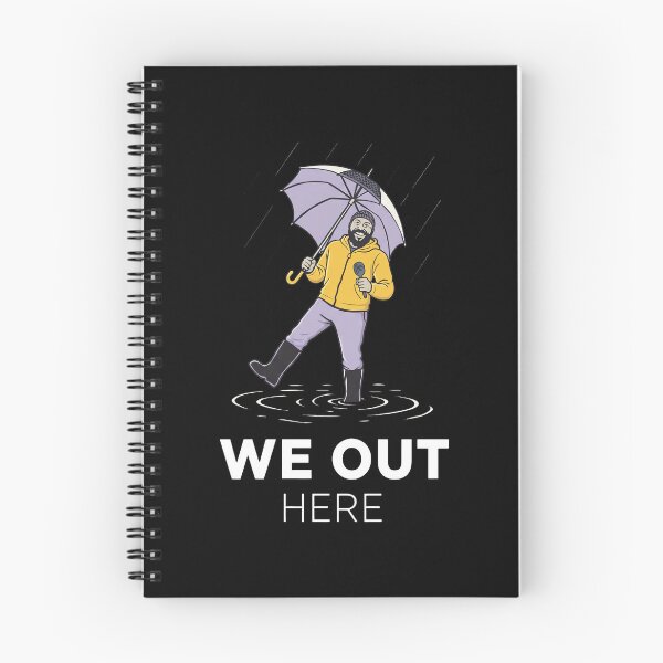 Item preview, We Out Here Hood News Meteorology 75 With Hilarious Scales designed and sold by lightylegal.