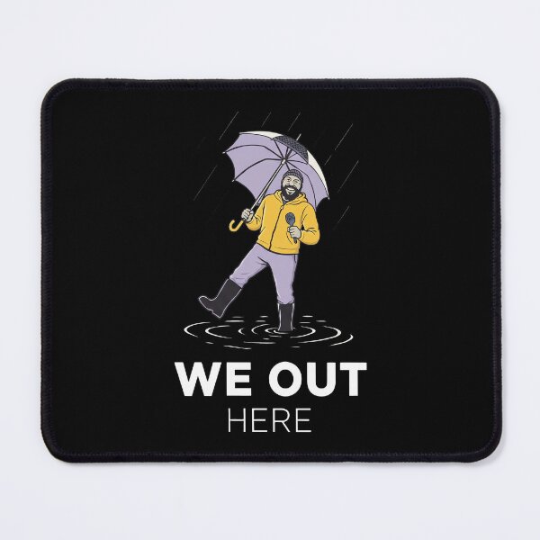 Item preview, We Out Here Hood News Meteorology 75 With Hilarious Scales designed and sold by lightylegal.