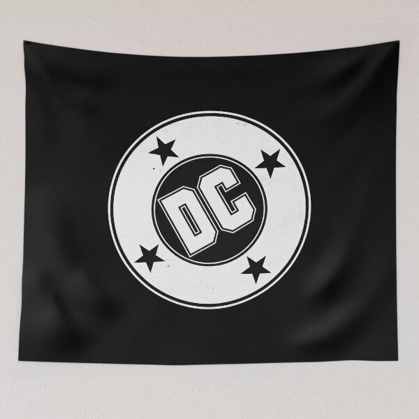 Aperçu de l'œuvre Emblème DC Comics vieilli créée et vendue par Bloowardi.