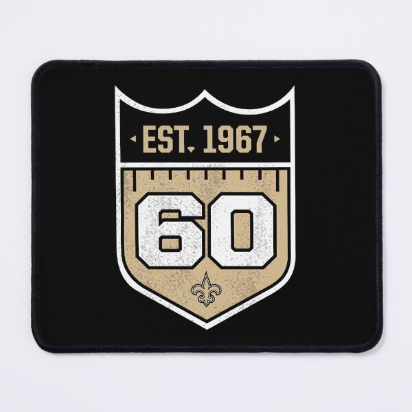 Item preview, New Orleans Saints 60th Season NFL Logo designed and sold by lightylegal.
