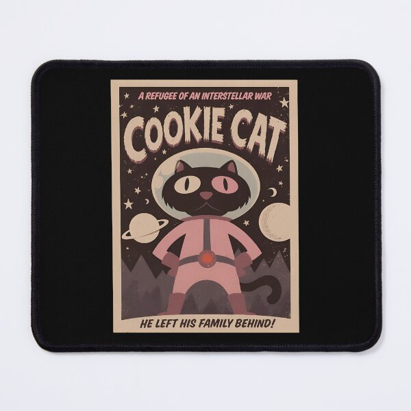 Item preview, Retro Cat Astronaut Refugee designed and sold by Bloowardi.