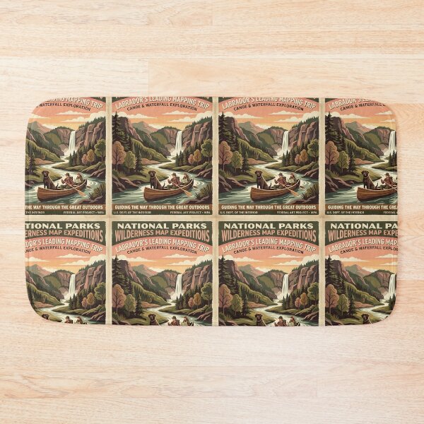 Item preview, Labrador Waterfall Mapper designed and sold by PictoVibe.