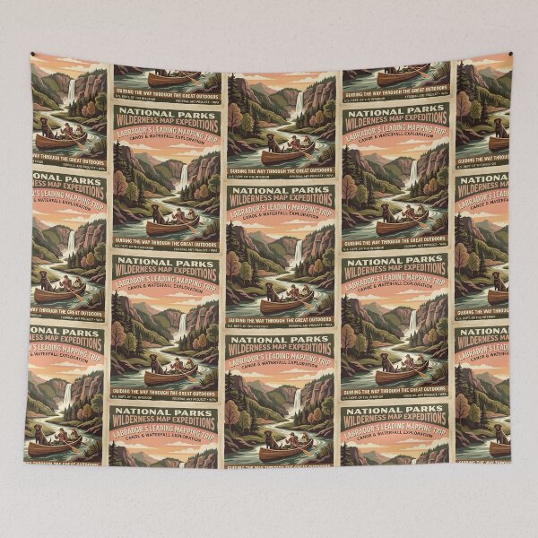 Item preview, Labrador Waterfall Mapper designed and sold by PictoVibe.