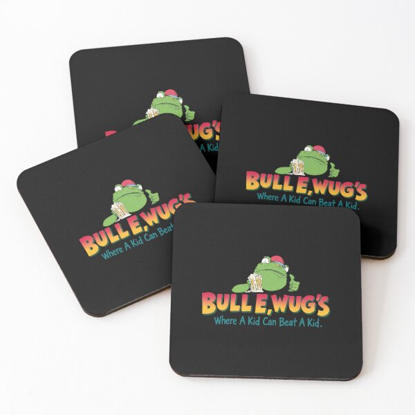 Item preview, Bull E. Wug's Funny Frog Thumbs Up Drink Retro Art designed and sold by Bloowardi.