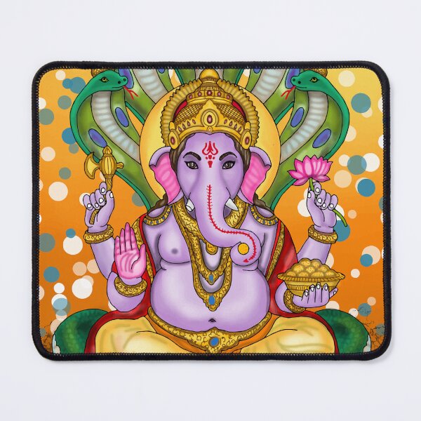Item preview, Lord Ganesha Digital Drawing | Hindu Elephant God Spiritual Artwork designed and sold by Harshit_Digital_Arts.