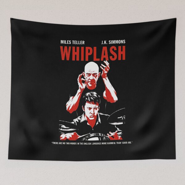 Item preview, Whiplash Movie Poster Art with Quote designed and sold by Bloowardi.