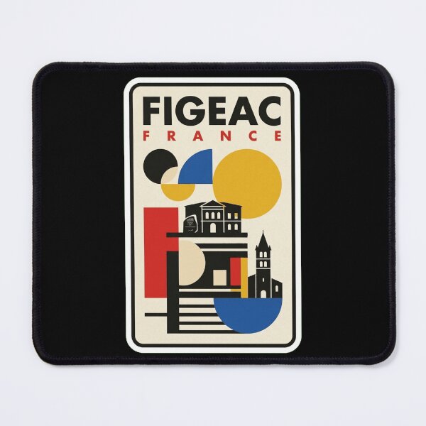 Item preview, Retro Figeac Bauhaus Geometric Skyline designed and sold by k3rstman1.