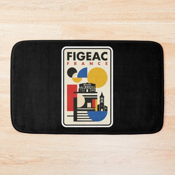 Item preview, Retro Figeac Bauhaus Geometric Skyline designed and sold by k3rstman1.