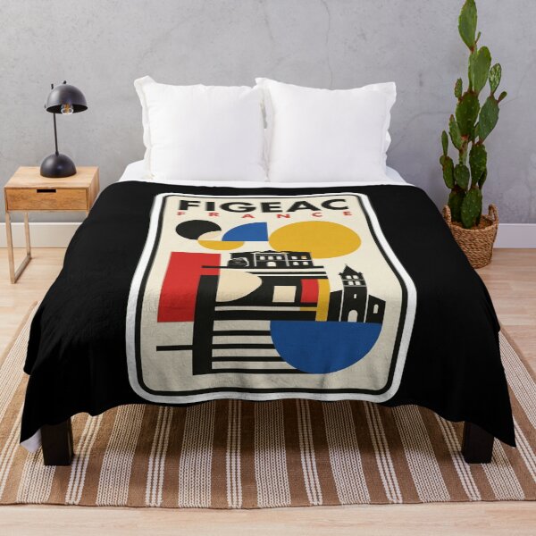 Item preview, Retro Figeac Bauhaus Geometric Skyline designed and sold by k3rstman1.