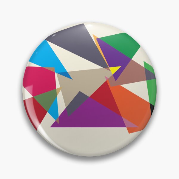 Item preview, Chaotic Overlapping Geometric Triangles designed and sold by GeometricaSt.