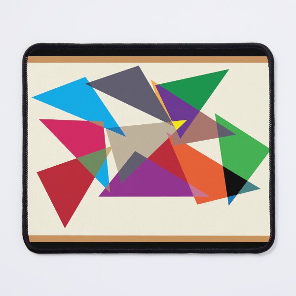 Item preview, Chaotic Overlapping Geometric Triangles designed and sold by GeometricaSt.