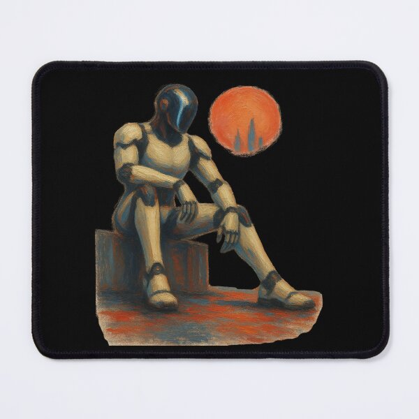 Item preview, Human 2.0 – Futuristic Humanoid Robot Cyberpunk Anime designed and sold by TEEJAMBOREE.