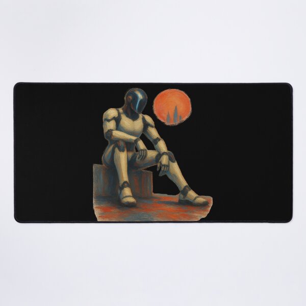 Item preview, Human 2.0 – Futuristic Humanoid Robot Cyberpunk Anime designed and sold by TEEJAMBOREE.