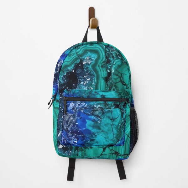 Item preview, Blue Green Malachite Stone Pattern designed and sold by SassyArtistry.