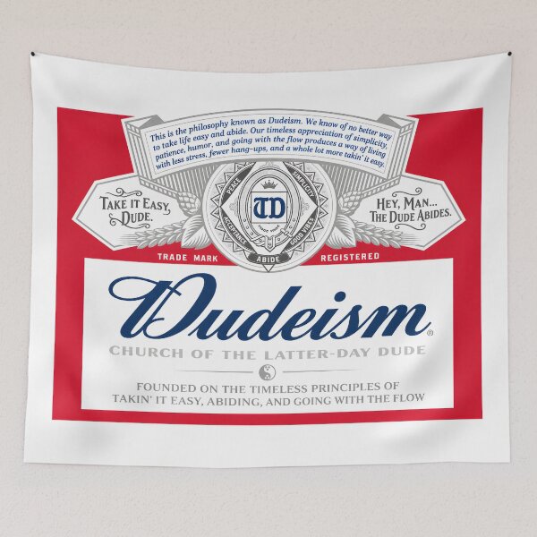 Item preview, Dudesim Label designed and sold by Dudeist Designs.