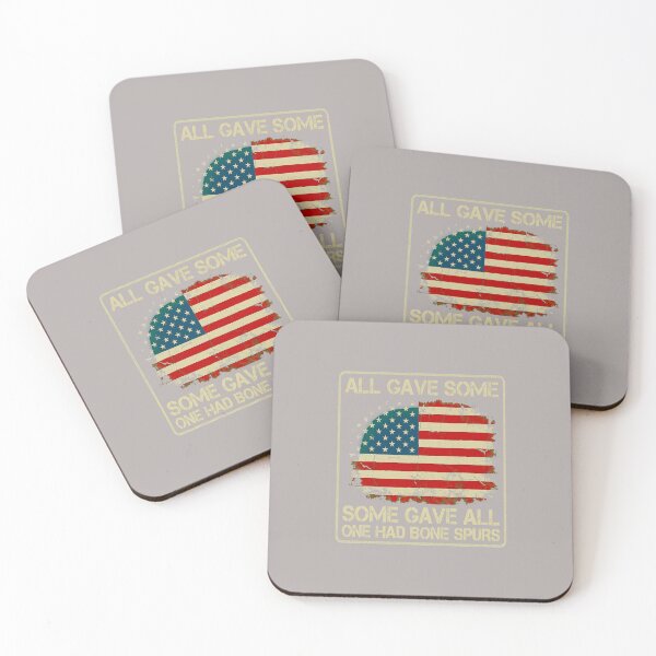 Item preview, All Gave Some Bone Spurs Quote Flag Shirt-38 designed and sold by CarinaBirner.