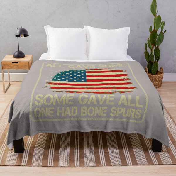 Item preview, All Gave Some Bone Spurs Quote Flag Shirt-38 designed and sold by CarinaBirner.
