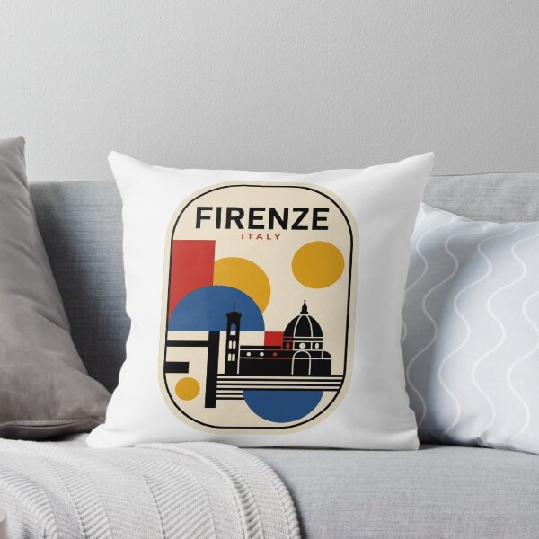 Item preview, Retro Firenze Bauhaus Geometric Skyline designed and sold by k3rstman1.