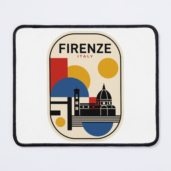 Item preview, Retro Firenze Bauhaus Geometric Skyline designed and sold by k3rstman1.