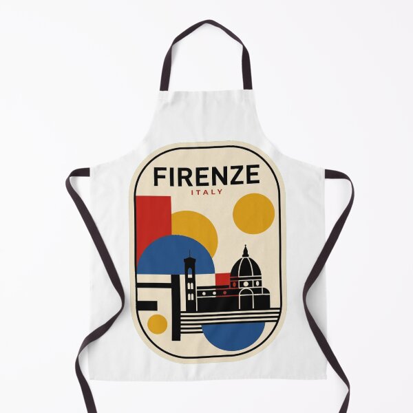 Artikelvorschau, Retro-Skyline im Bauhaus-Stil, Florenz, geometrische Skyline entworfen und verkauft von k3rstman1.