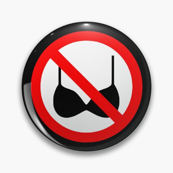 Item preview, No Bra – Funny Anti Bra Design designed and sold by destelloacido.