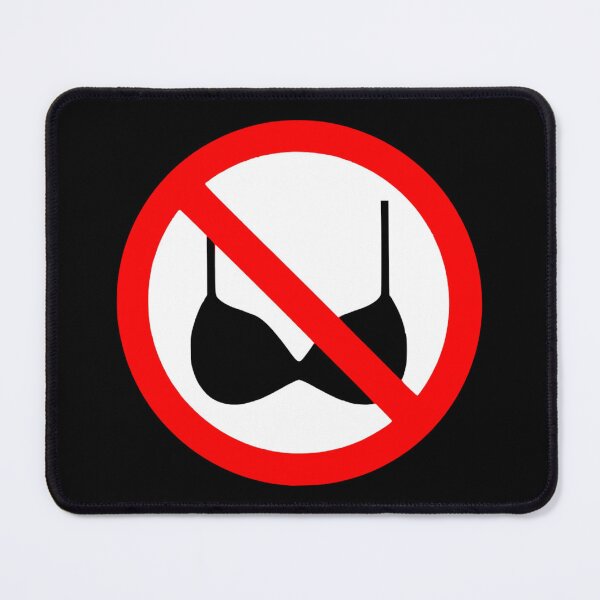 Item preview, No Bra – Funny Anti Bra Design designed and sold by destelloacido.