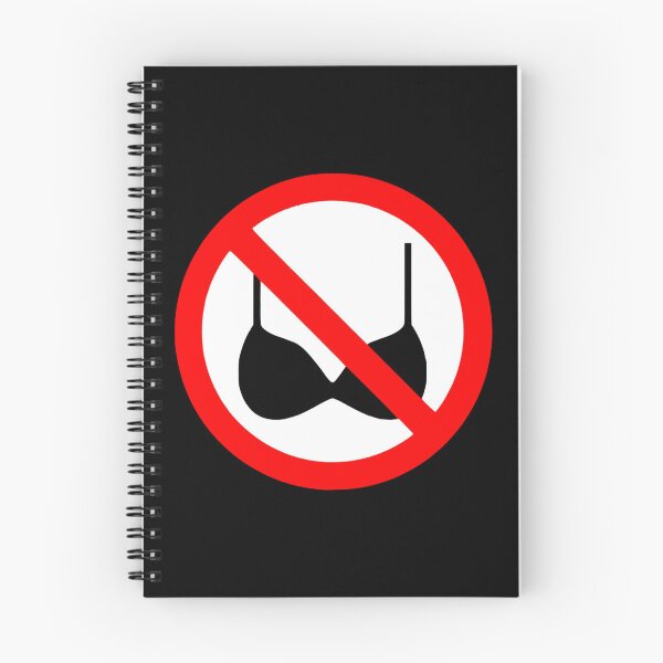 Item preview, No Bra – Funny Anti Bra Design designed and sold by destelloacido.