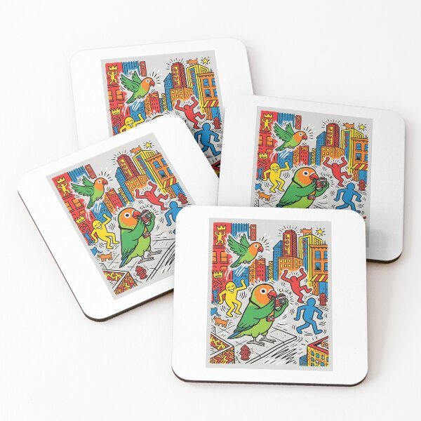 Item preview, Lovebird Street Photographer designed and sold by PictoVibe.