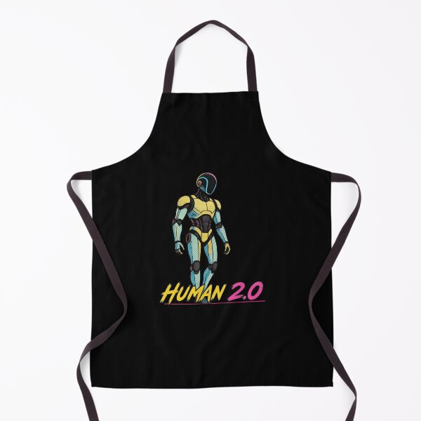 Item preview, Human 2.0 – Futuristic Humanoid Robot Cyberpunk Anime designed and sold by TEEJAMBOREE.
