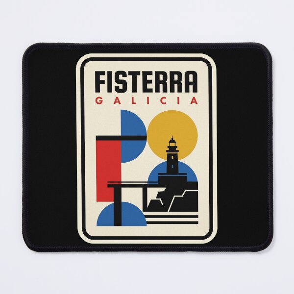 Item preview, Retro Fisterra Bauhaus Geometric Skyline designed and sold by k3rstman1.