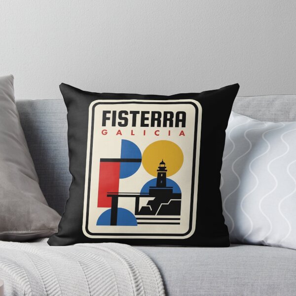 Item preview, Retro Fisterra Bauhaus Geometric Skyline designed and sold by k3rstman1.