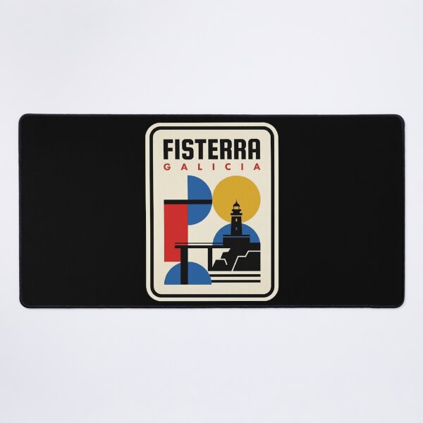 Item preview, Retro Fisterra Bauhaus Geometric Skyline designed and sold by k3rstman1.