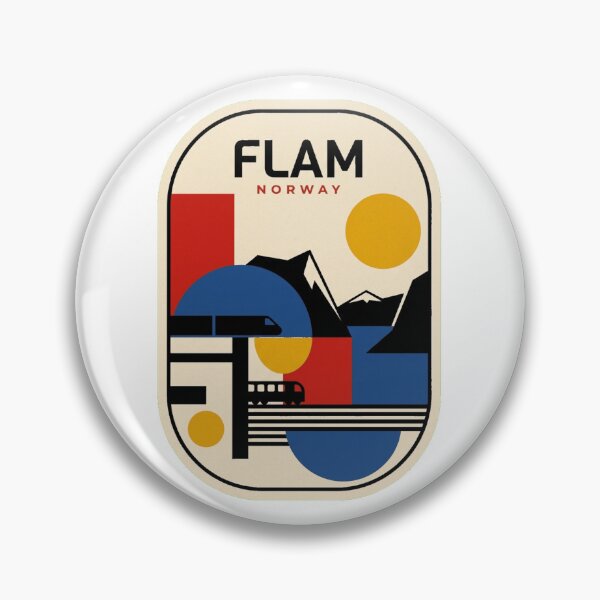 Item preview, Retro Flam Bauhaus Geometric Skyline designed and sold by k3rstman1.