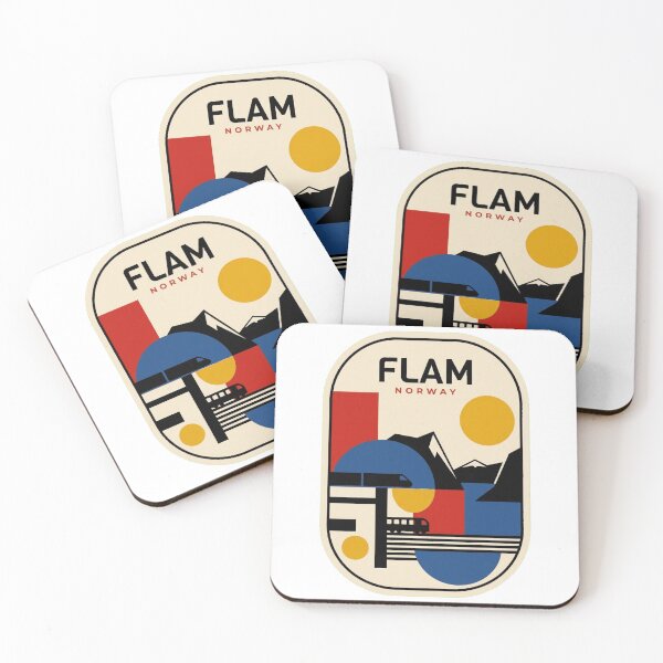 Item preview, Retro Flam Bauhaus Geometric Skyline designed and sold by k3rstman1.