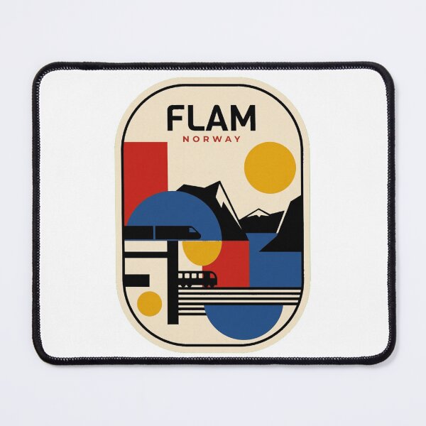 Item preview, Retro Flam Bauhaus Geometric Skyline designed and sold by k3rstman1.
