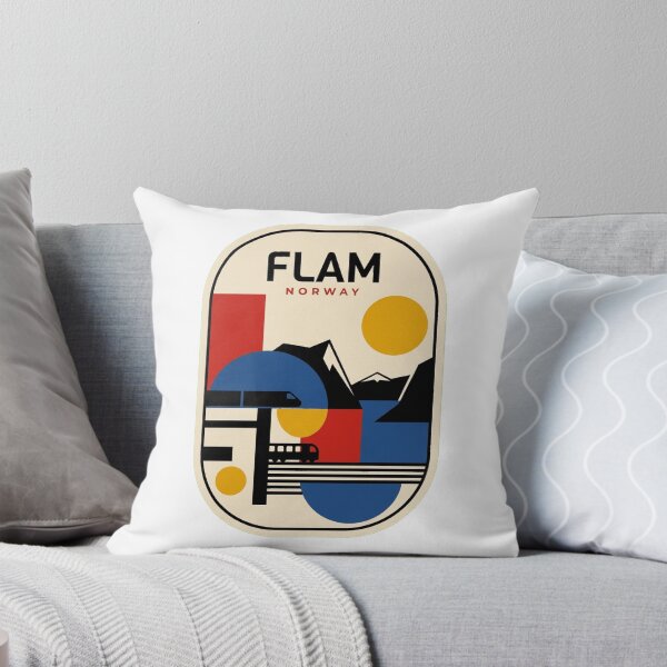 Item preview, Retro Flam Bauhaus Geometric Skyline designed and sold by k3rstman1.